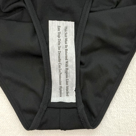 Women’s High Leg Bandeau One Piece Swimsuit Size S (4-6) - Picture 9 of 10